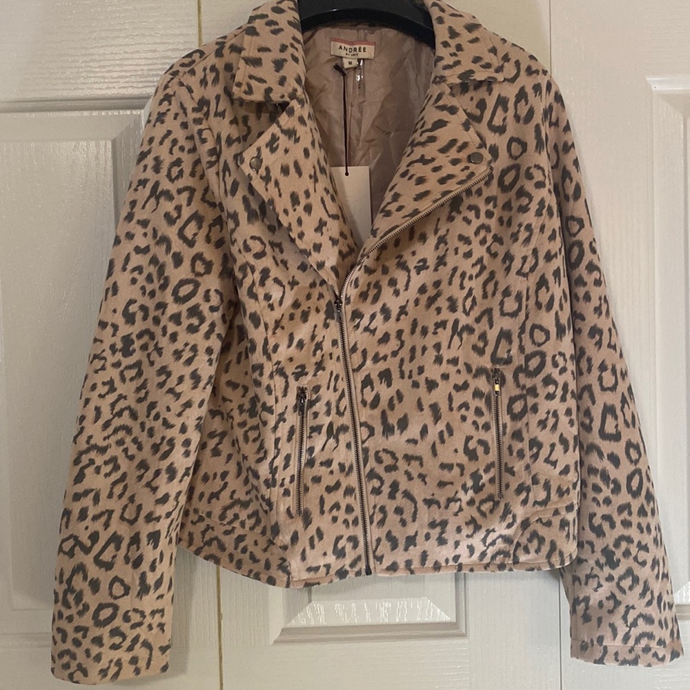 Andree By Unit Leopard Print Jacket